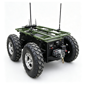 Žemės ūkio ratinė važiuoklė 4WD platforma