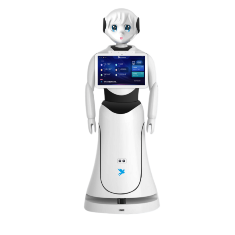Autonominis svečių pasveikinimo robotas
