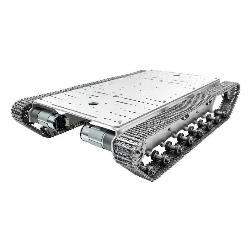 Didelės apkrovos vikšrinė važiuoklė ROS atvirojo kodo robotas