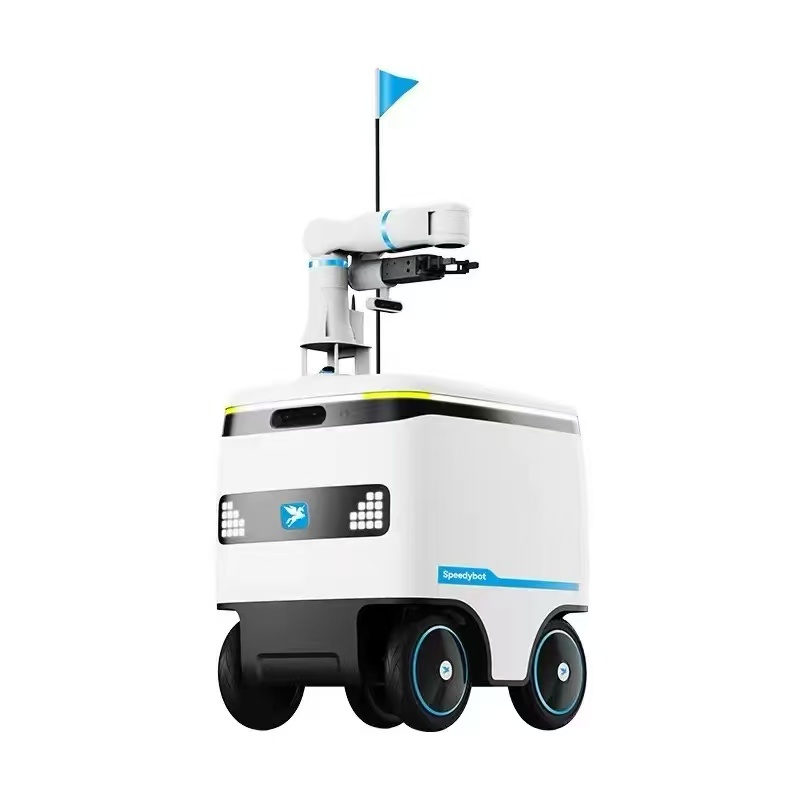 Pristatymo robotas viduje ir lauke