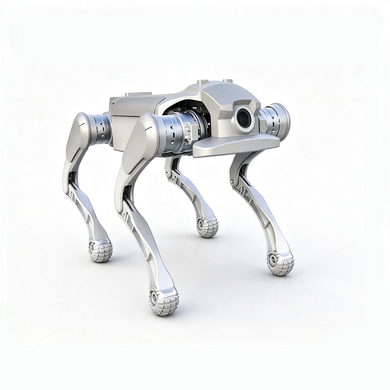 Pramoninis keturkojis robotas šuo
