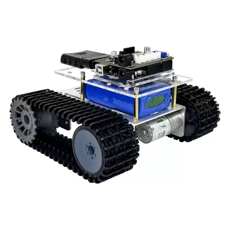 Mini vikšrinė roboto važiuoklė