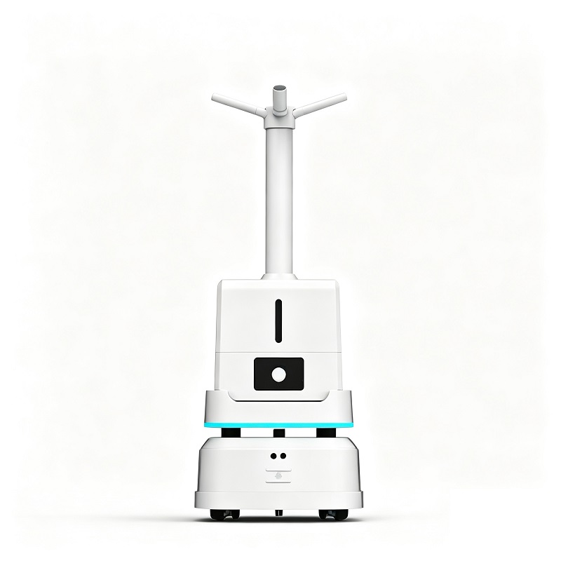 Ultragarsinis purškimo dezinfekavimo robotas